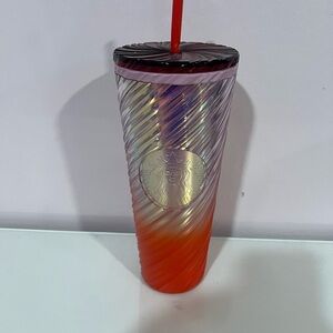 Starbucks Spiral Red and Purple Tumbler